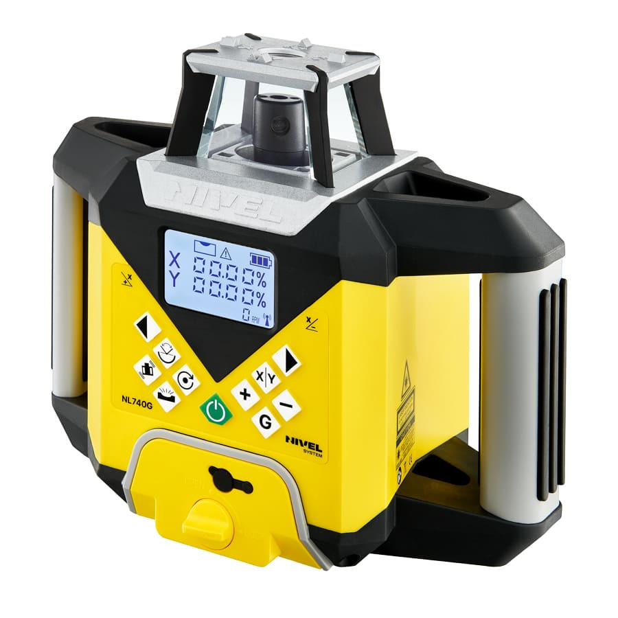 Niwelator laserowy Nivel System NL740G DIGITAL zielony