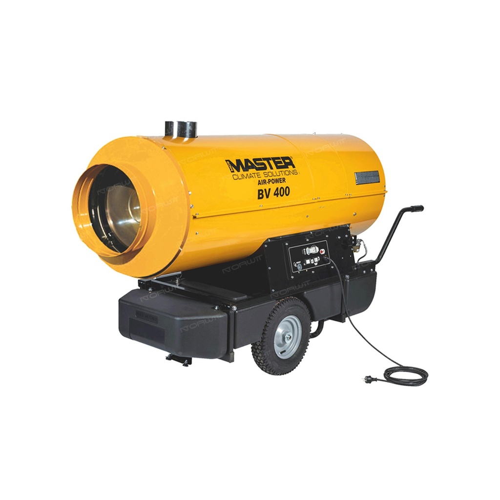 Nagrzewnica olejowa z odprowadzeniem spalin Master BV 400