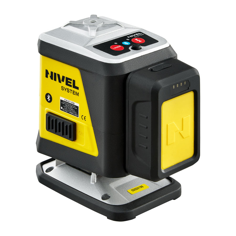 ZESTAW Laser krzyżowy Nivel System CL1R czerwony + statyw SJJM1EX  + odbiornik CLS-4 + tyczka LS24