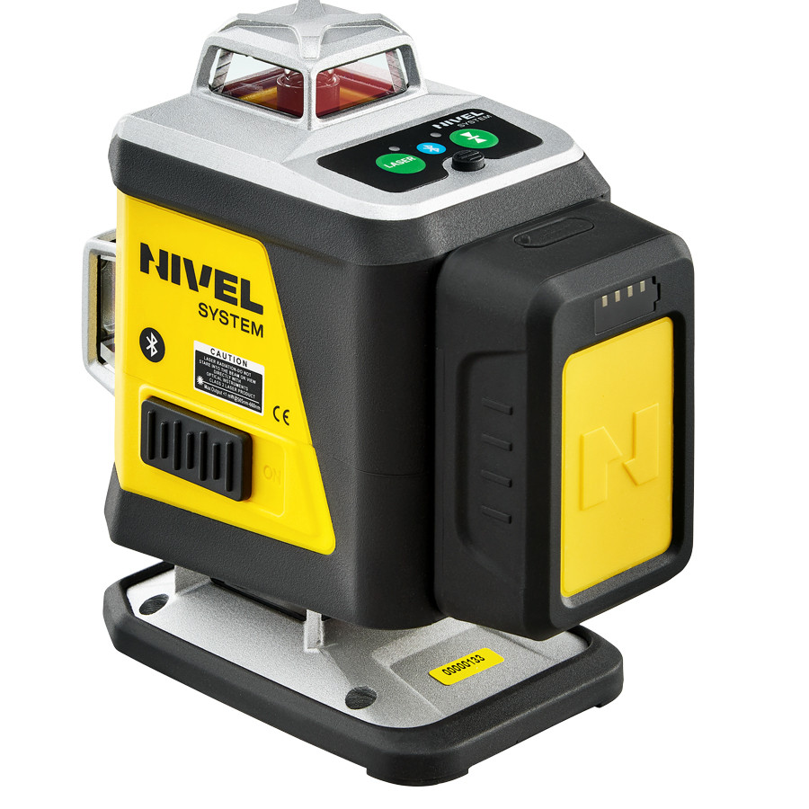 ZESTAW Laser krzyżowy Nivel System CL4G zielony + tyczka LP-36