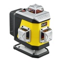 ZESTAW Laser krzyżowy Nivel System CL4R czerwony + tyczka LP-36