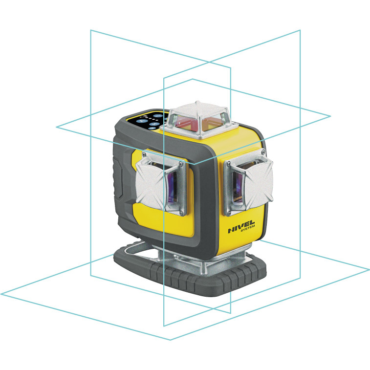 Laser budowlany Nivel System CL4D-B - ZESTAW statyw SJJ-M1 EX
