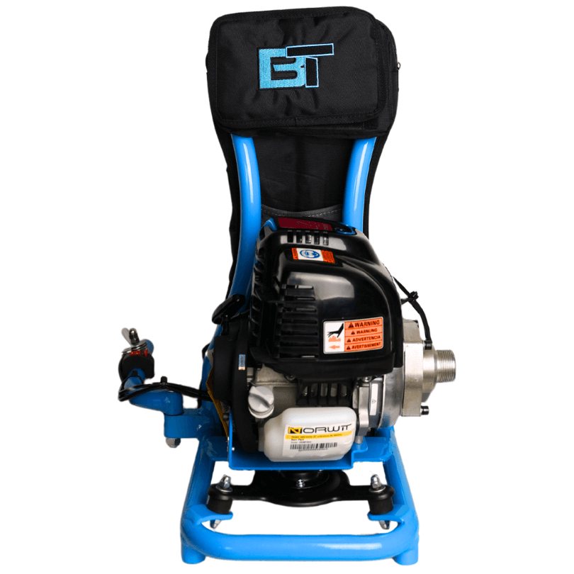 Napęd spalinowy Beton Trowel wibratora do betonu Back Pack