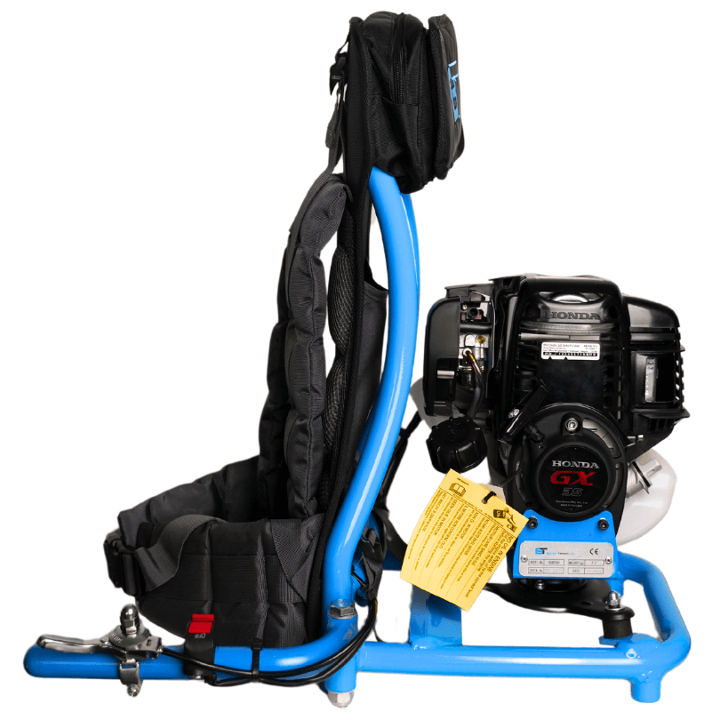 Napęd spalinowy Beton Trowel wibratora do betonu Back Pack