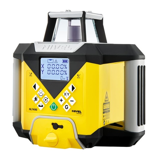 [NL740G DIGITAL] Niwelator laserowy Nivel System NL740G DIGITAL zielony